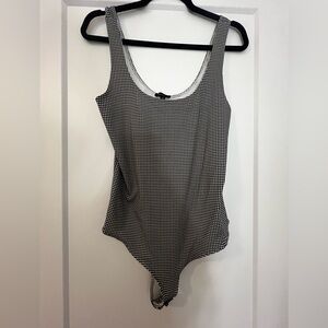 Dynamite Black and White Bodysuit